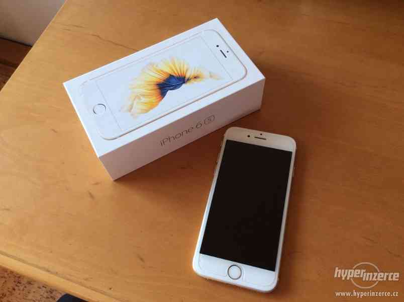 Apple iPhone 6s 64 GB Gold top stav - foto 3