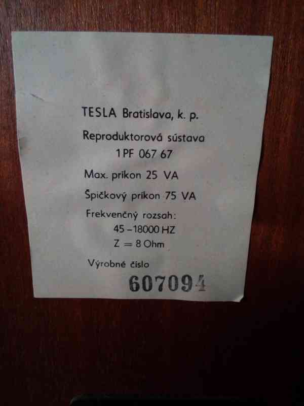 ♫ Vintage stereo regálovky TESLA 1PF 067 67 / ARS-1038 ♫ - foto 7