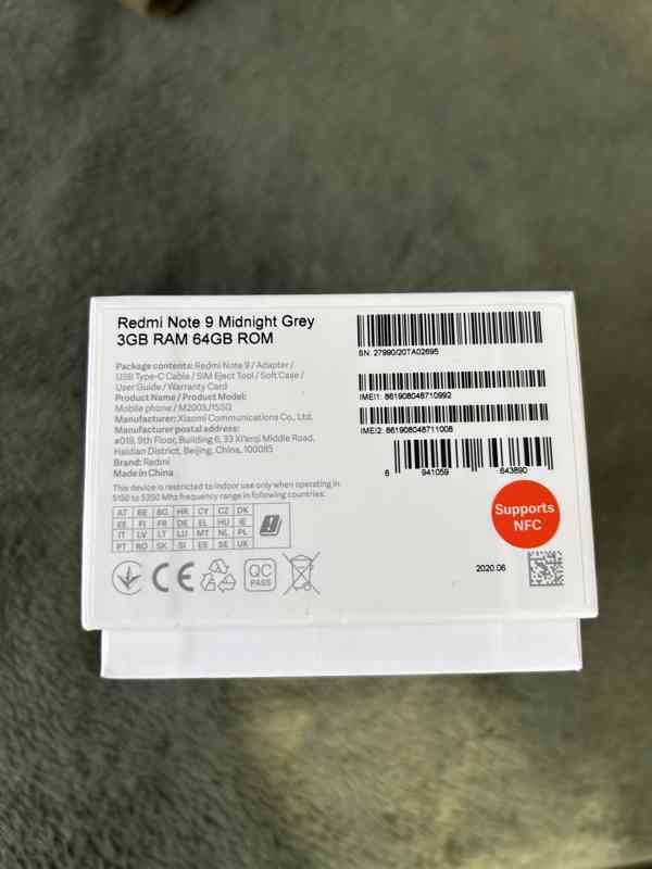 Prodám mobilní telefon Redmi Note 9 - foto 9
