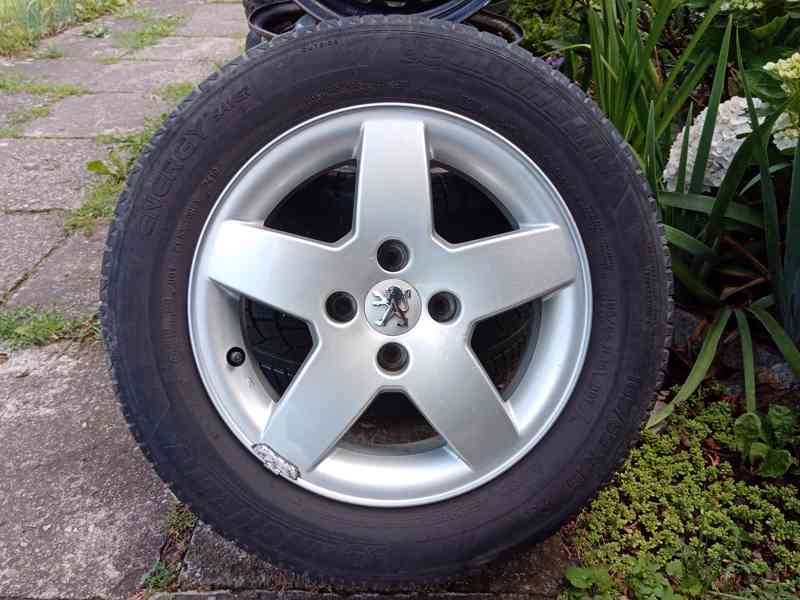 Obutá Alu kola 15ky 4x108 PEUGEOT CITROEN FORD - dobírka - foto 2