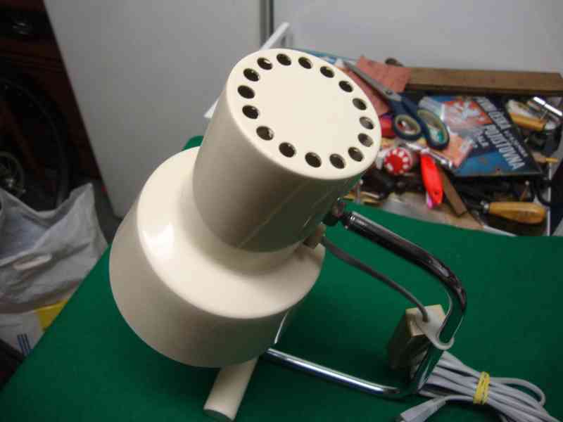 Lampa lampička NAPAKO TYPE 85132 bílá Josef Hůrka top stav - foto 5