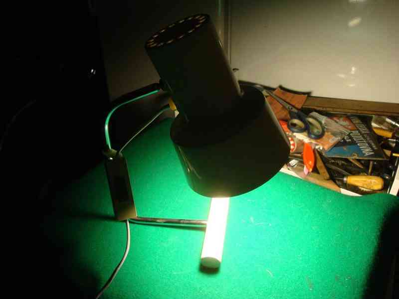 Lampa lampička NAPAKO TYPE 85132 bílá Josef Hůrka top stav - foto 10