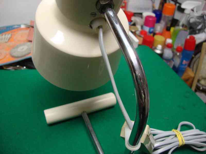 Lampa lampička NAPAKO TYPE 85132 bílá Josef Hůrka top stav - foto 3