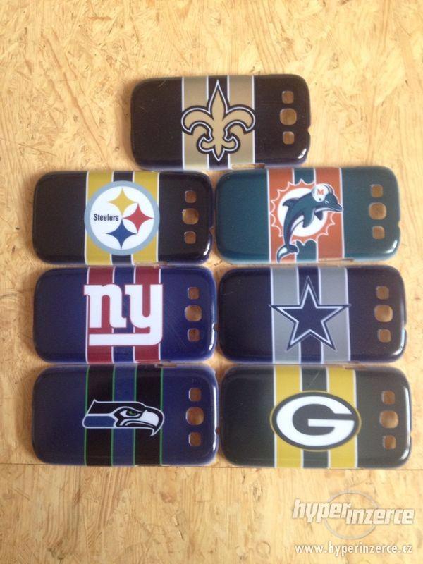 NFL různé kluby kryt obal na Samsung Galaxy S3 SIII I9300 - foto 1