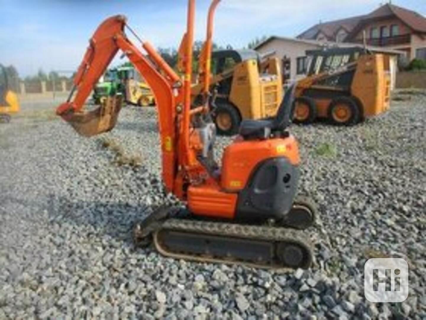 Minibagr KUBOTA U10 - foto 1