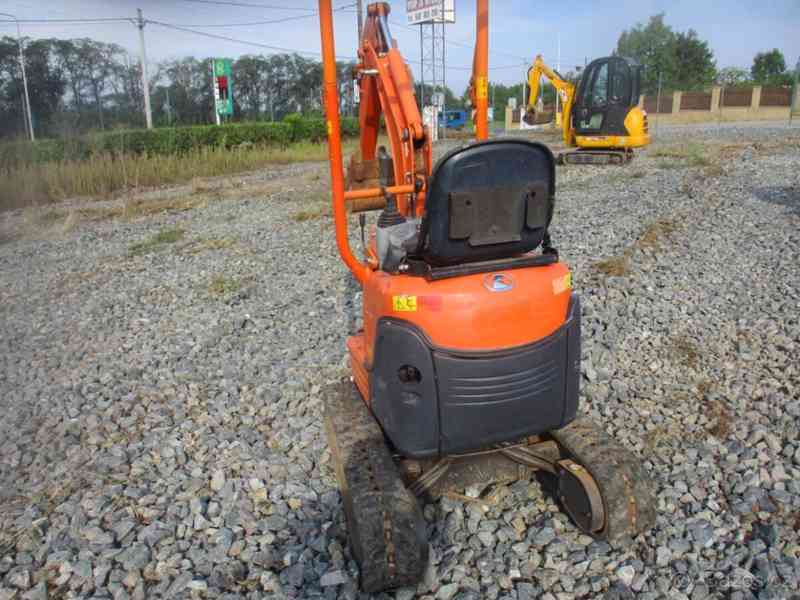 Minibagr KUBOTA U10 - foto 2