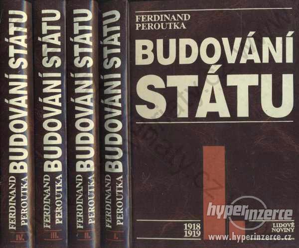 Budování státu - 4 svazky Ferdinand Peroutka 1991 - foto 1