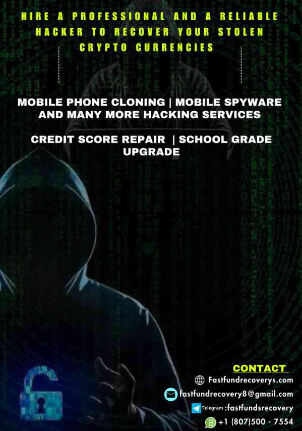 HIRE A HACKER TO RECOVER STOLEN BITCOIN. FASTFUND RECOVERY - foto 2