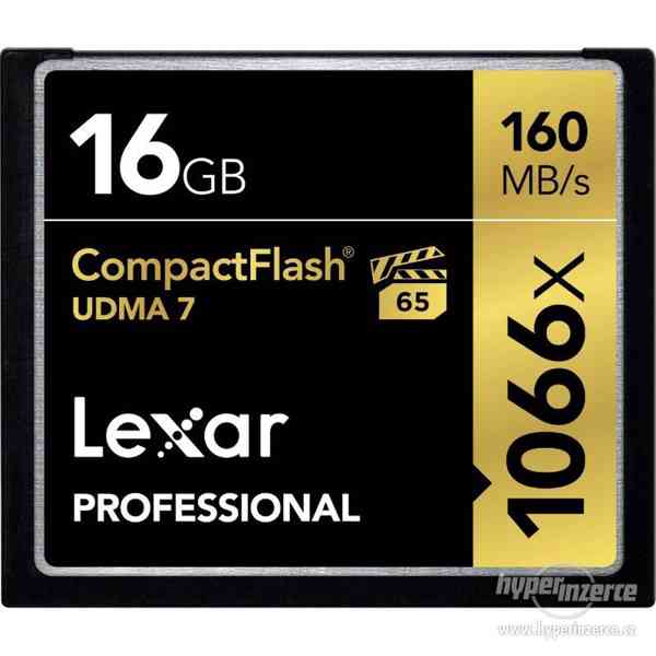 Paměťová karta Lexar CF 16 GB Professional - foto 1