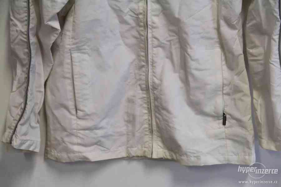 Bílá dámská šusťáková bunda s podšívkou - foto 5