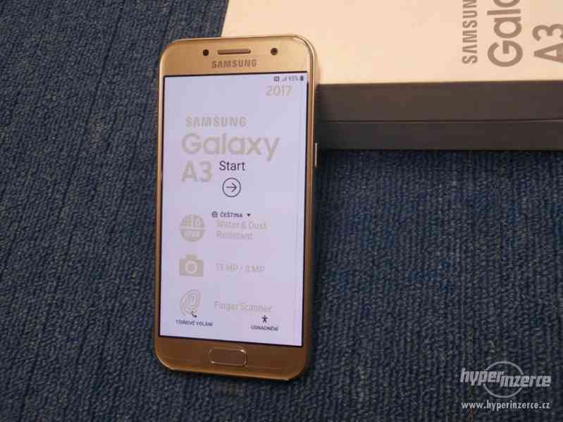 Nový malý Samsung Galaxy A3 2017 CZ záruka s DPH - foto 3