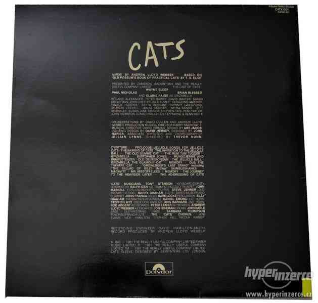 ANDREW LLOYD WEBBER - CATS MUSICAL (2LP) - foto 2