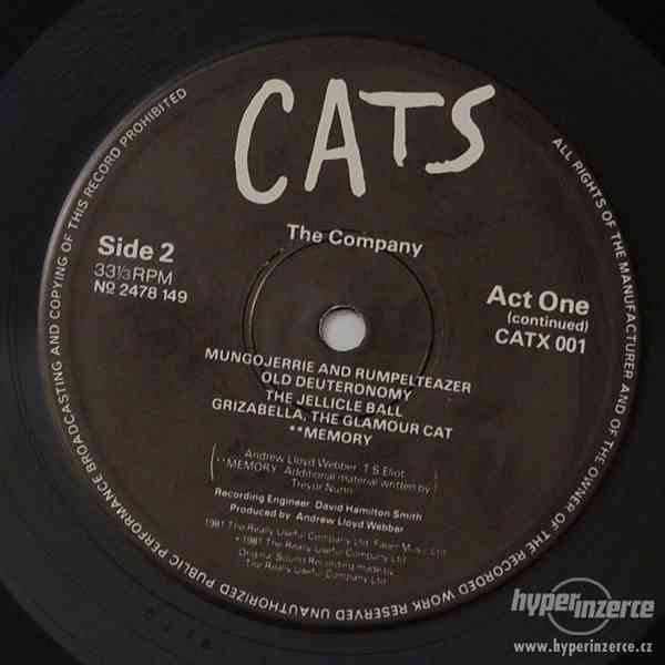 ANDREW LLOYD WEBBER - CATS MUSICAL (2LP) - foto 14
