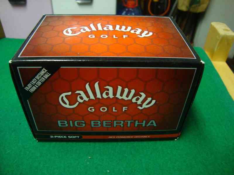 Golfové míčky Callaway Big Bertha nové v krabičce 12ks - foto 2