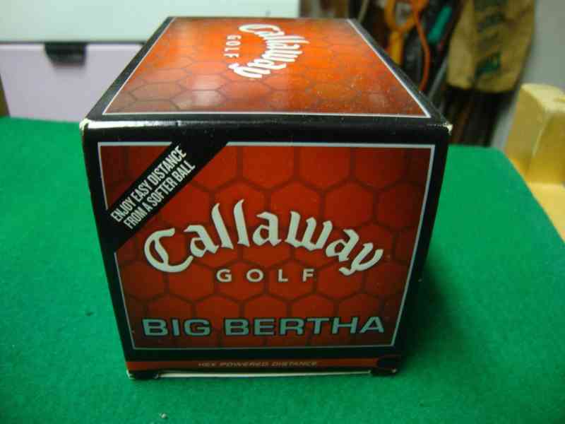 Golfové míčky Callaway Big Bertha nové v krabičce 12ks - foto 3