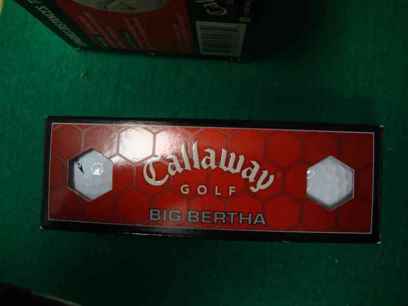 Golfové míčky Callaway Big Bertha nové v krabičce 12ks - foto 8