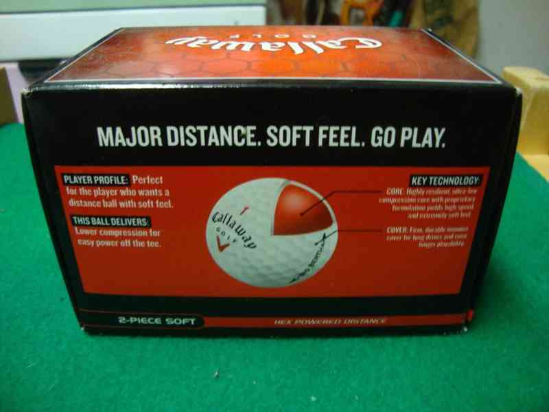 Golfové míčky Callaway Big Bertha nové v krabičce 12ks - foto 4