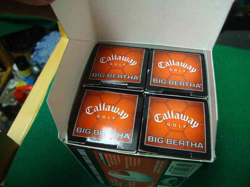 Golfové míčky Callaway Big Bertha nové v krabičce 12ks - foto 7