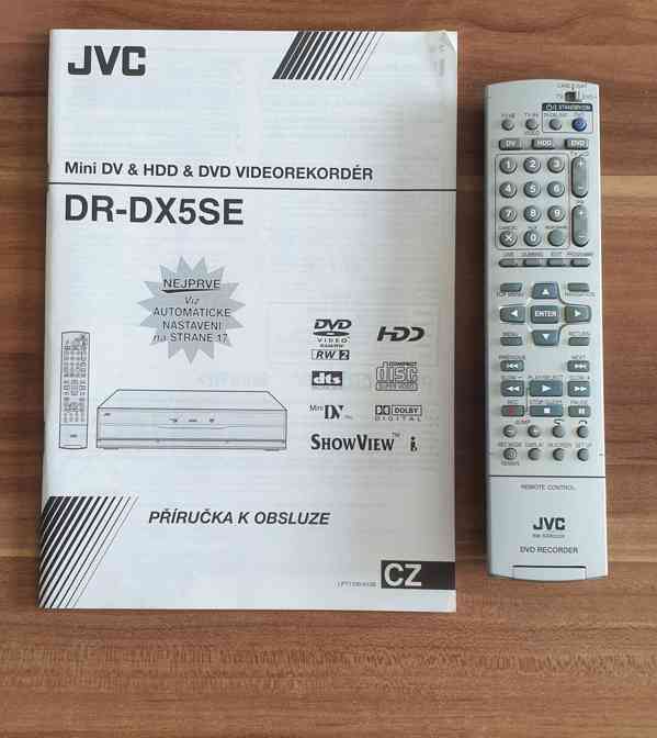 Unikátní video trojkombinace JVC DR-DX5 (miniDV - HDD - DVD) - foto 10