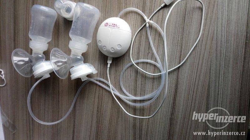 Dvoufázová elektrická odsávačka mateřského mléka - foto 1