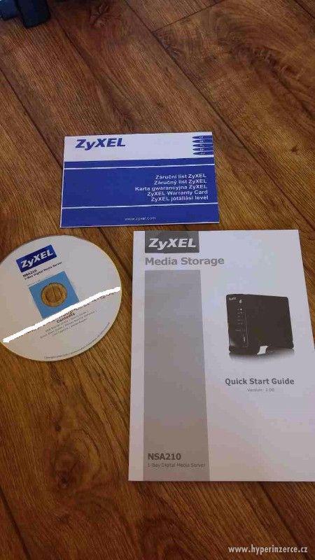 ZYXEL NSA-210 / Víceúčelový multimediální server s HDD 640GB - foto 4