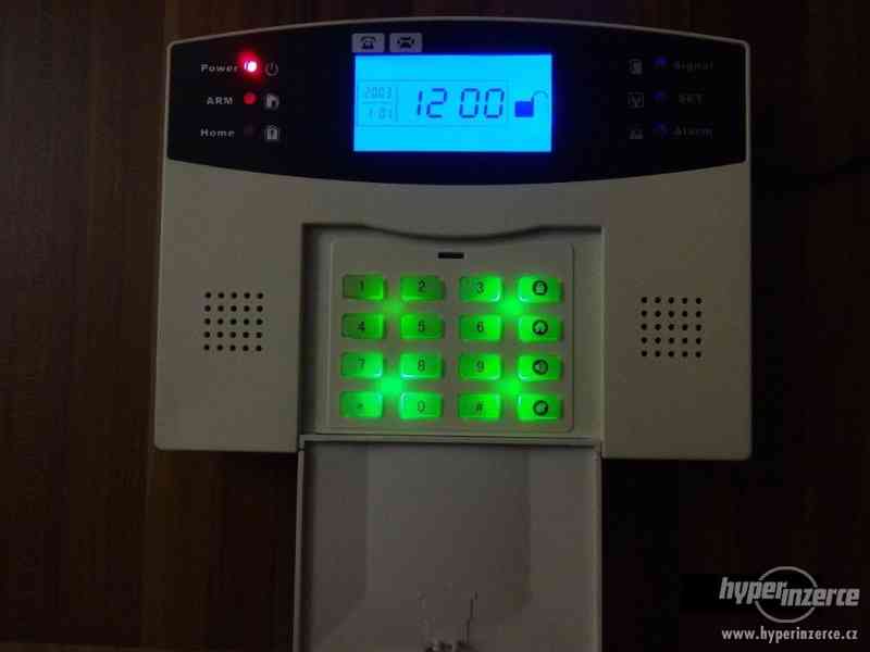 GSM alarm bezdrátový - foto 2