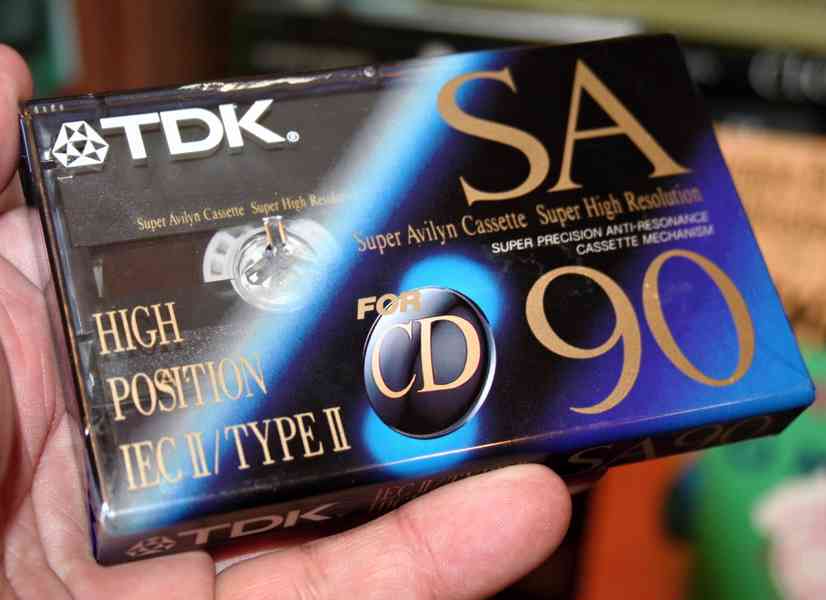 11x SONY a TDK - prázdná kazeta - NOVÁ! - foto 4