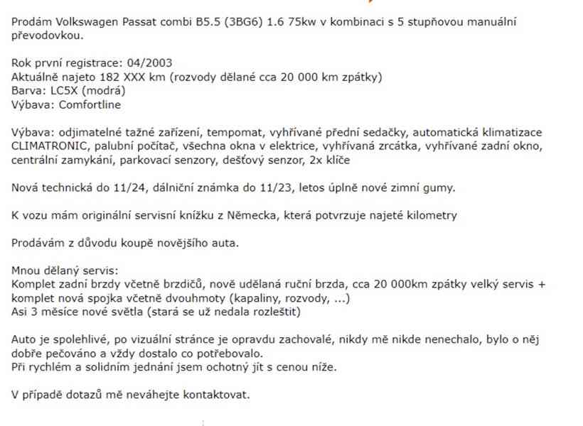 Volkswagen Passat b5.5 1.6i - foto 14
