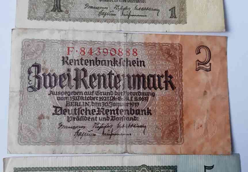 1 2 5 Rentenmark / 10 20 50 100 Reichsmark 1926 - 1937 - foto 9