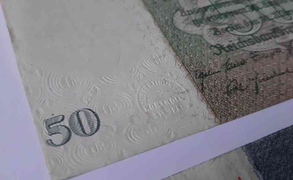 1 2 5 Rentenmark / 10 20 50 100 Reichsmark 1926 - 1937 - foto 23