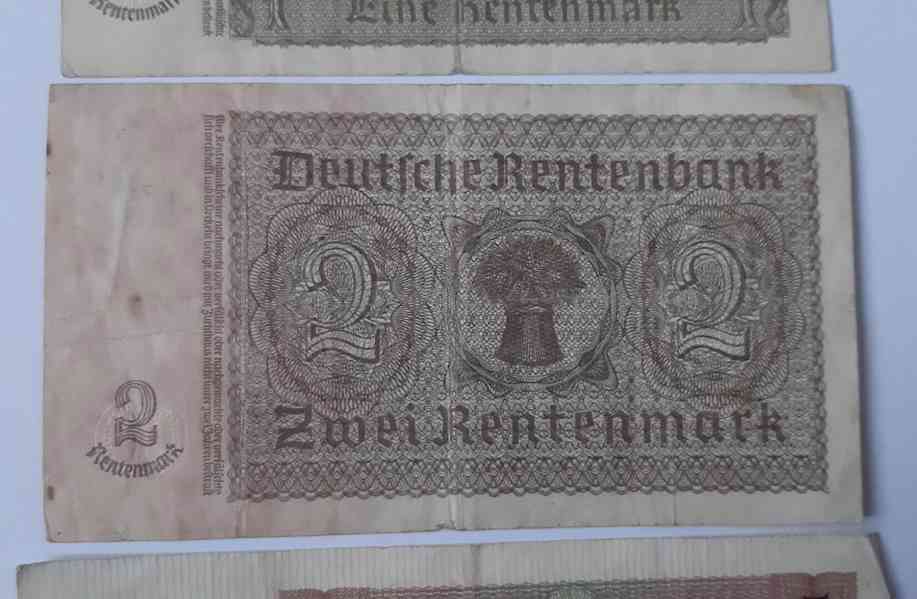 1 2 5 Rentenmark / 10 20 50 100 Reichsmark 1926 - 1937 - foto 10