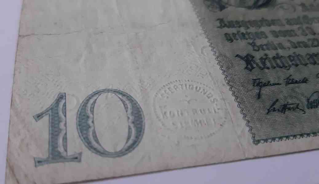 1 2 5 Rentenmark / 10 20 50 100 Reichsmark 1926 - 1937 - foto 17