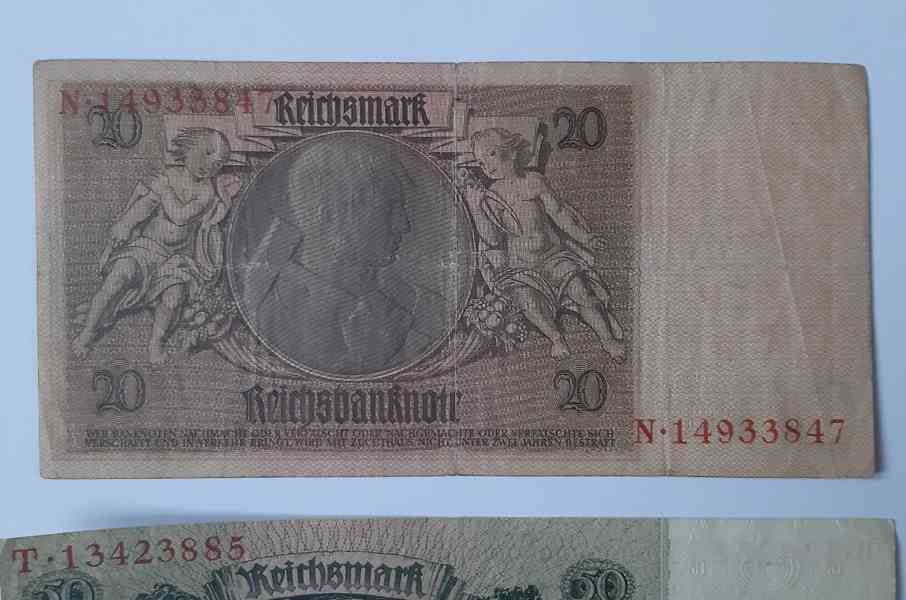 1 2 5 Rentenmark / 10 20 50 100 Reichsmark 1926 - 1937 - foto 19