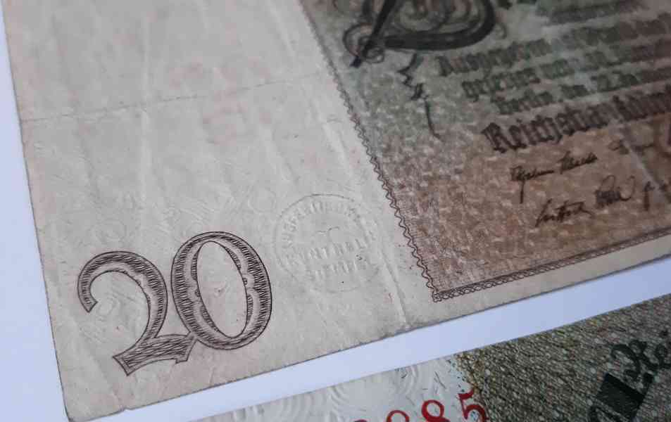 1 2 5 Rentenmark / 10 20 50 100 Reichsmark 1926 - 1937 - foto 20