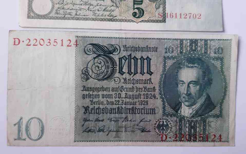 1 2 5 Rentenmark / 10 20 50 100 Reichsmark 1926 - 1937 - foto 15
