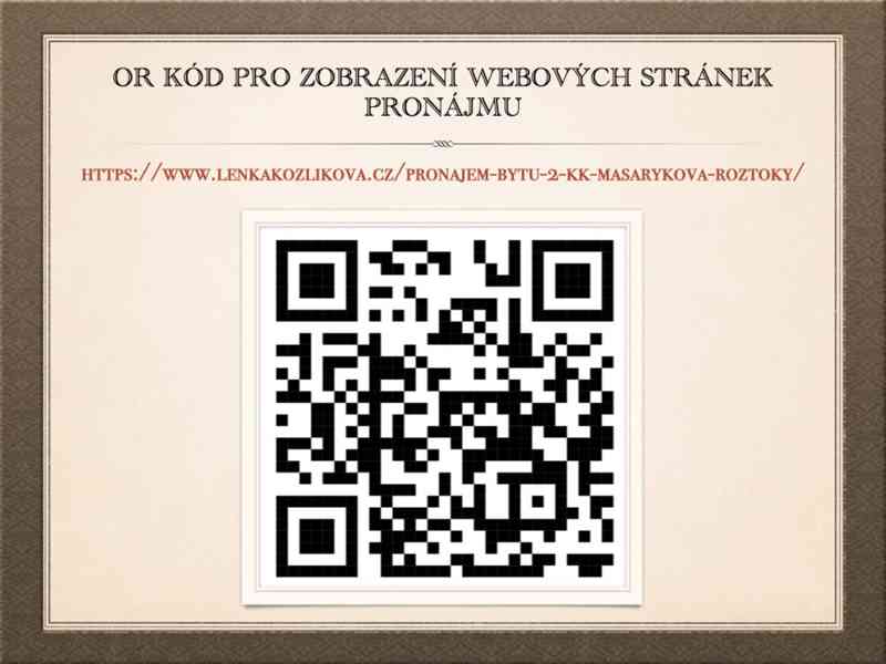 Pronájem krásného bytu 2+kk po kompletní renovaci. Roztoky - foto 2