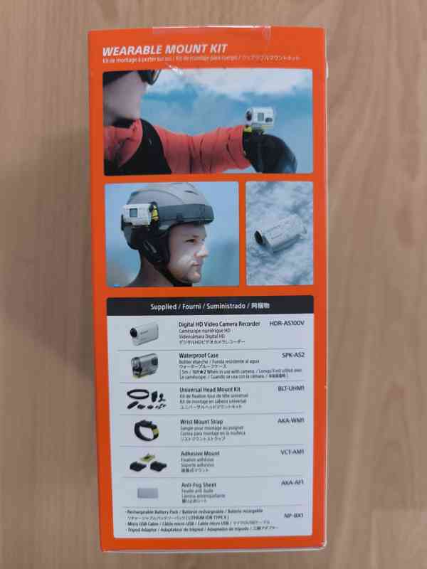 Sony HDR-AS100VW + sportovní set - foto 8