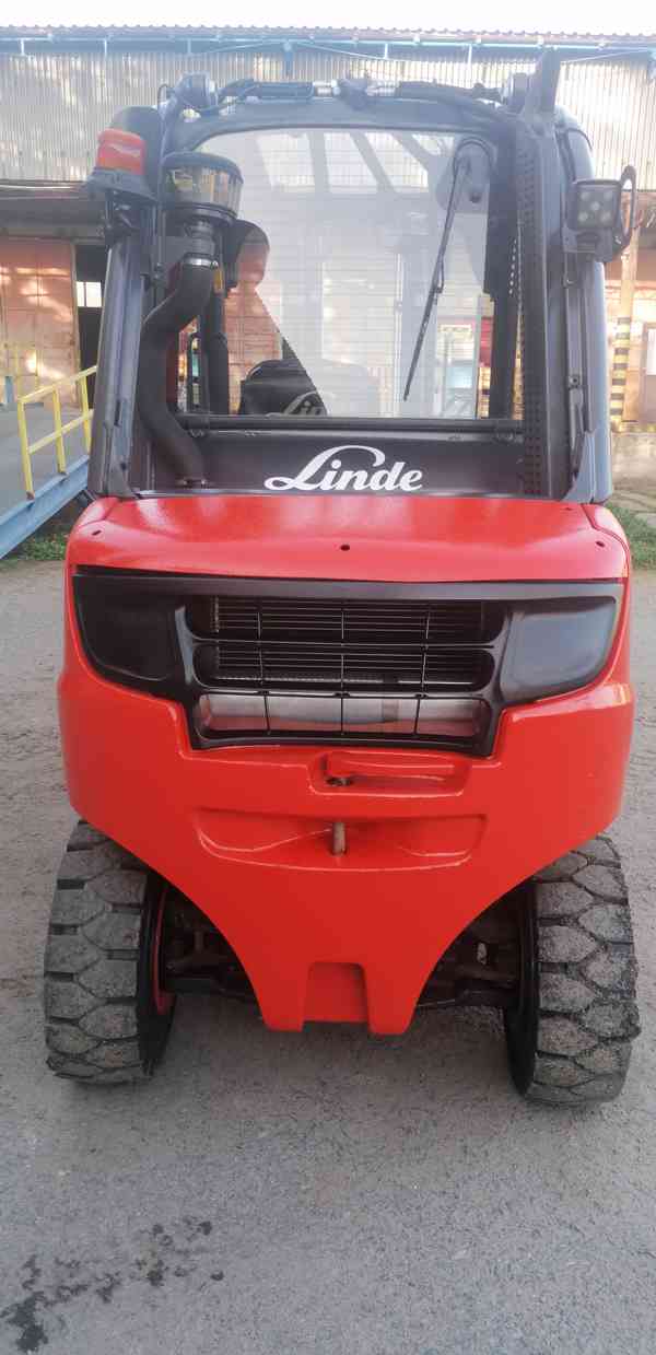 LINDE H35D-02 triplex, svírací vidle s boční posuv - foto 9