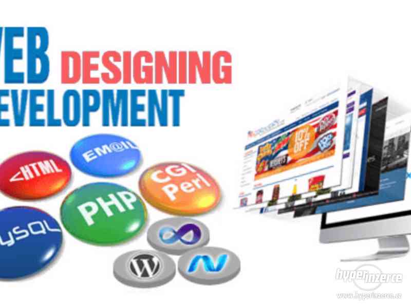 Web hosting, webdesign and development. Software design. - foto 1
