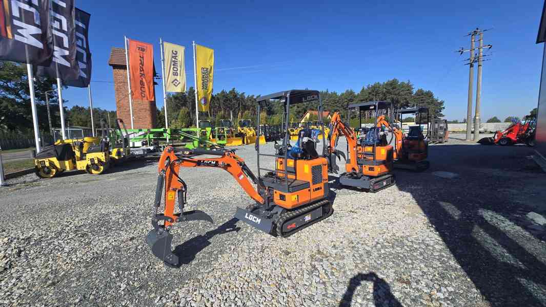 Minirypadlo Kubota LGCM LG12A s drapákem + 3 lžíce - foto 2