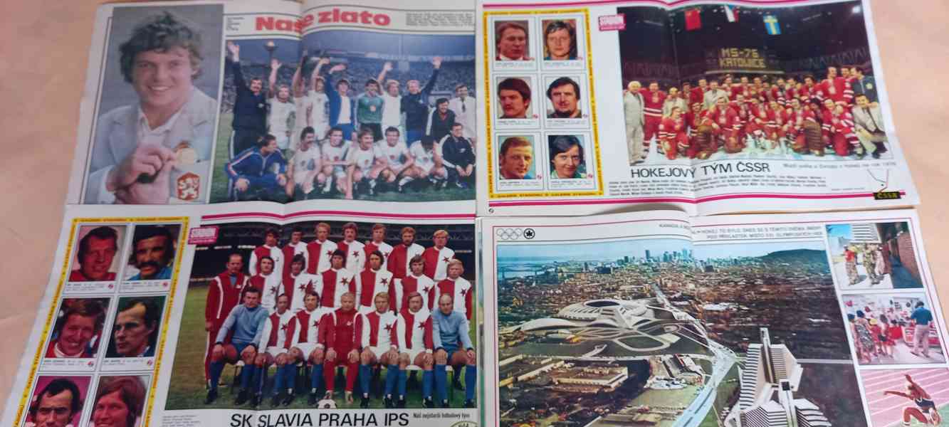 RETRO časopisy STADION -cena za vše - foto 2