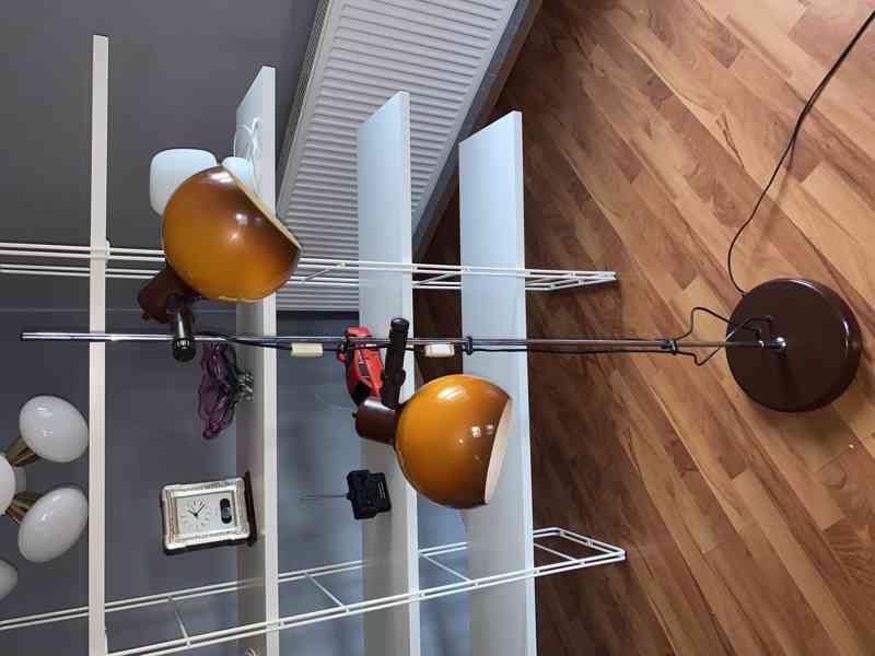 Retro stojací lampa 70.léta - foto 2