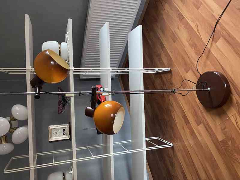 Retro stojací lampa 70.léta