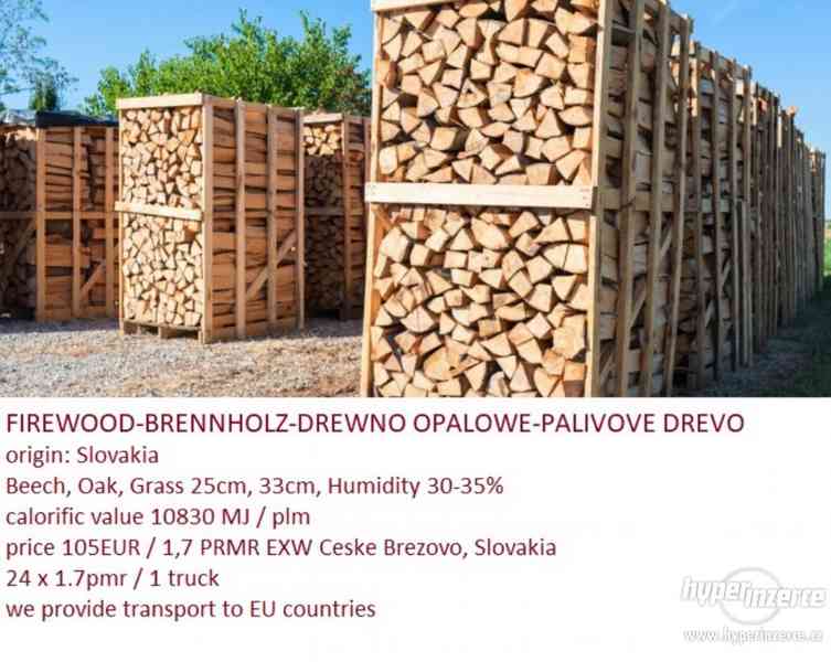 Palivové drevo, buk, dub, hrab krajiny púvodu: Slovensko. Vl - foto 1