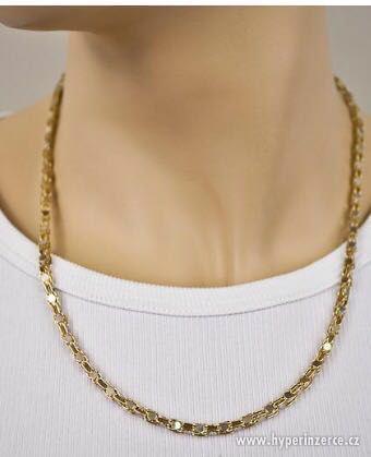 Zlatý pánský řetízek - foto 1