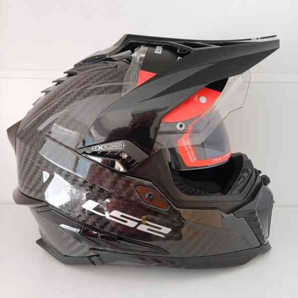Enduro helma Ls2 Explorer Plus Carbon - foto 3