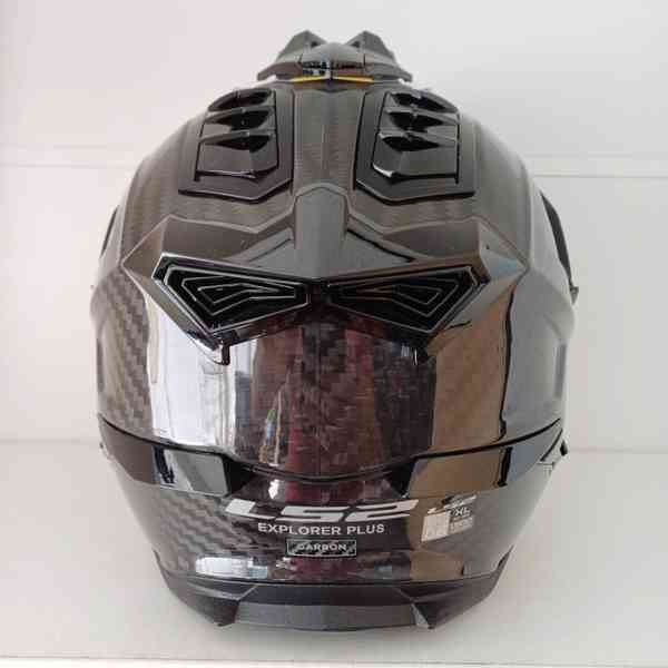 Enduro helma Ls2 Explorer Plus Carbon - foto 5