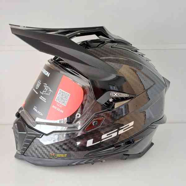 Enduro helma Ls2 Explorer Plus Carbon - foto 2