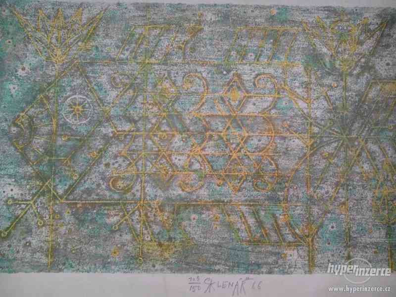 Zdeněk Sklenář, Litografie, 1966, číslováno 103/150. - foto 4