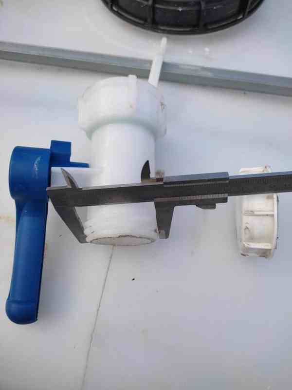 IBC hlavní ventil DN50 / S60x6 cena 200,-Kč, Prostějov - foto 10